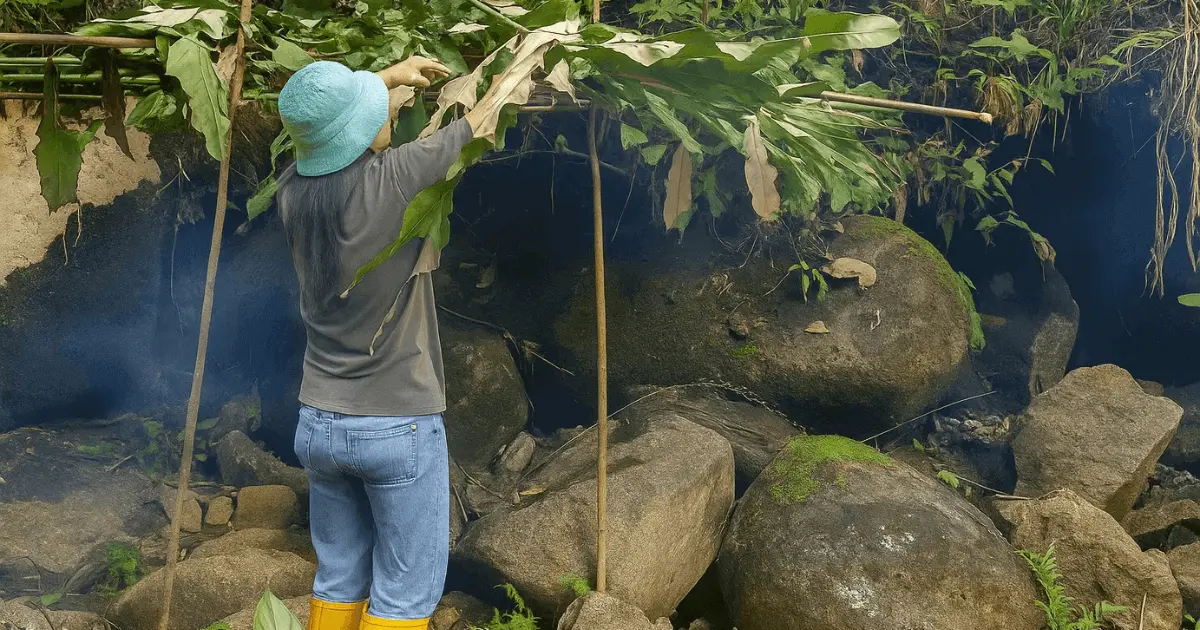 wild camping sarawak